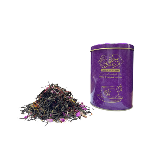 Saffron Rosella Mix Tea -  شاي بالزعفران مع الورد