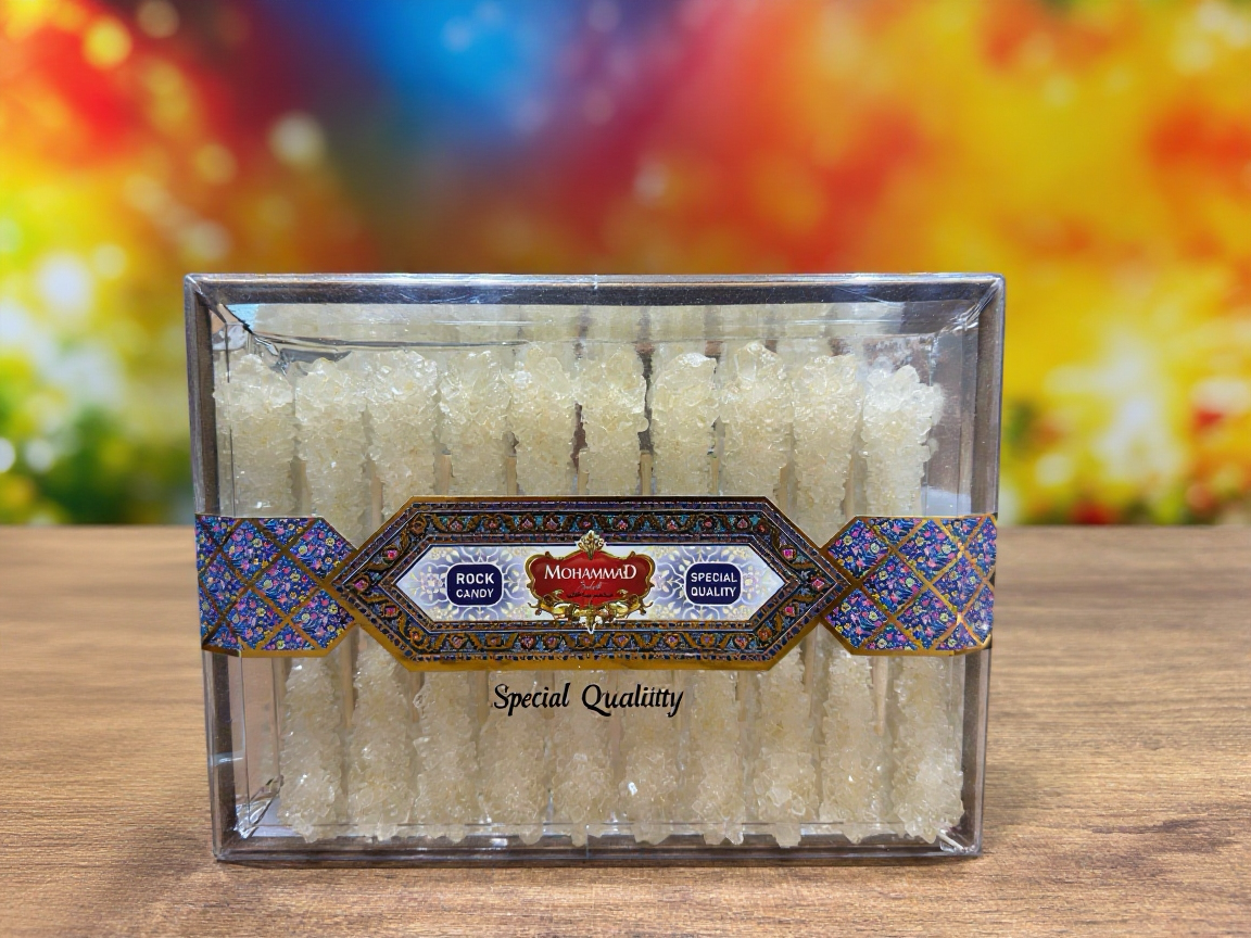 Mohammad Rock Candy | 12 pcs | 360 g  -محمد سكر نبات | ١٢ قطعة | ٣٦٠ غرام