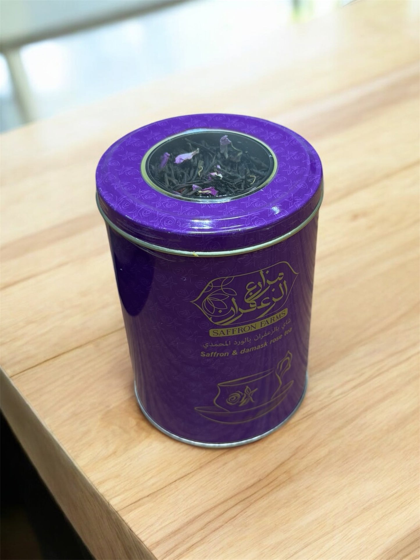 Saffron Rosella Mix Tea -  شاي بالزعفران مع الورد